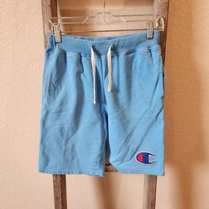 Champion Boys Blue Cotton Shorts- Size XL
